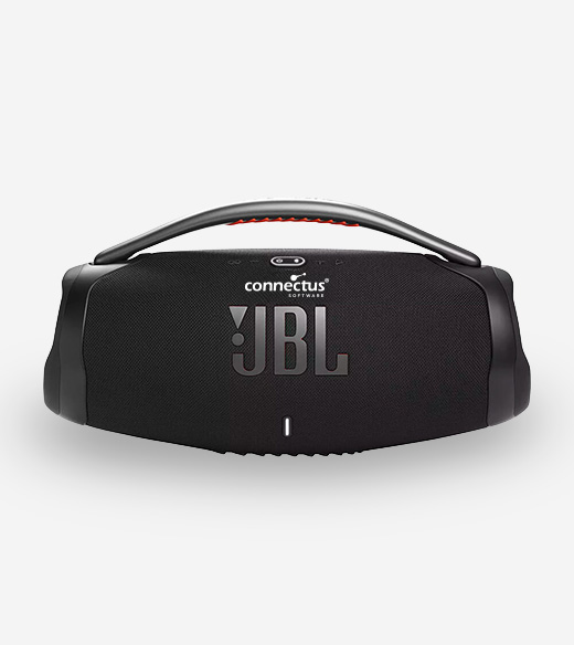 Large black JBL Boombox portable Bluetooth speaker