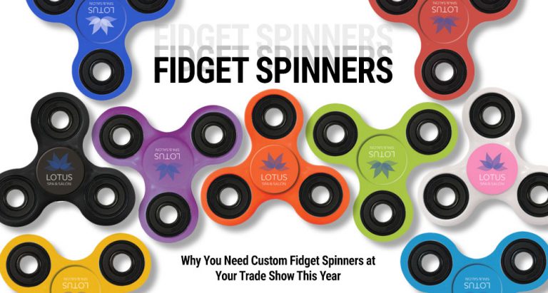 custom logo fidget spinners