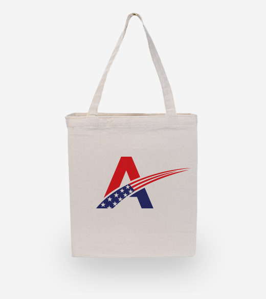 cotton tote bag with logo